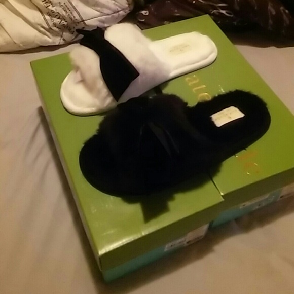 Kate Spade Parfett Slippers 2 pair size 6 - Picture 3 of 4